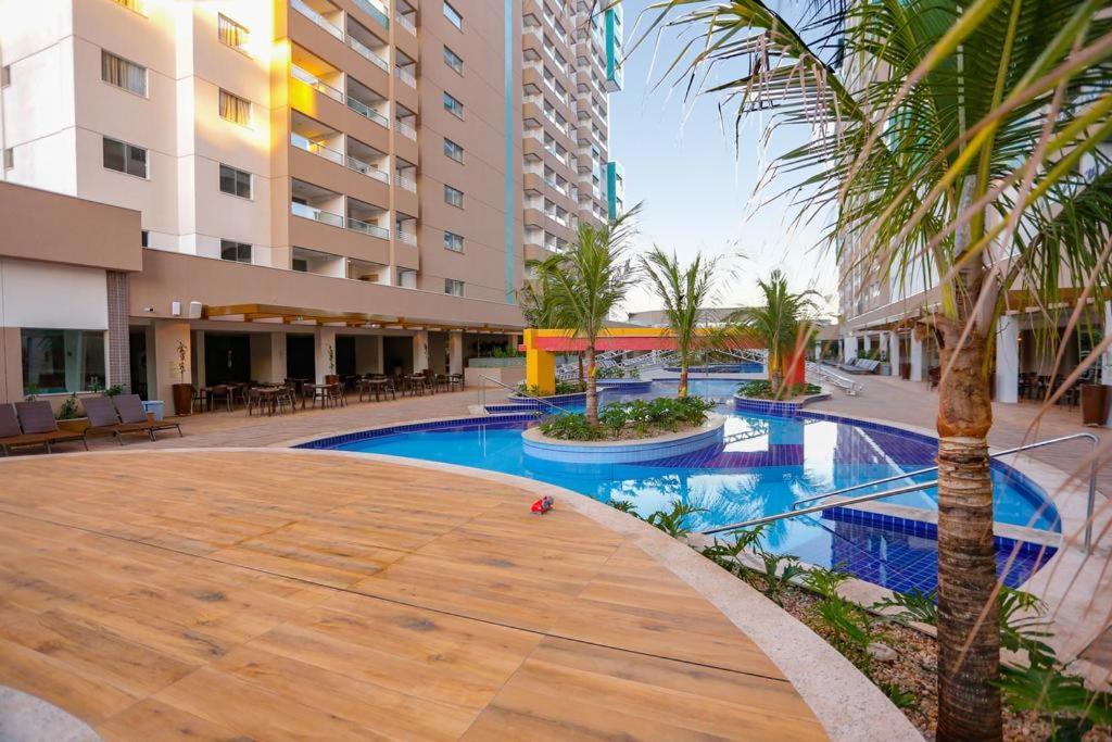 Apto Em Resort De Olimpia Frente Ao Thermas Do Laranjais Kültér fotó